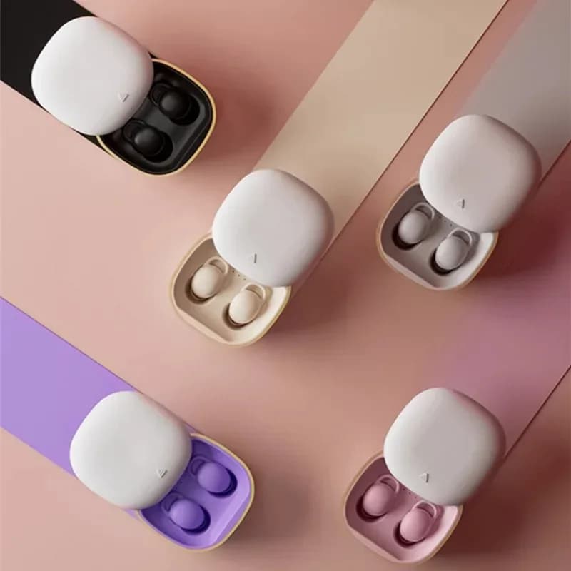 Nuovi auricolari Bluetooth Pro999 wireless per gaming, musica, sport, anti-sudore, mini, per dormire, con microfono, molto venduti.