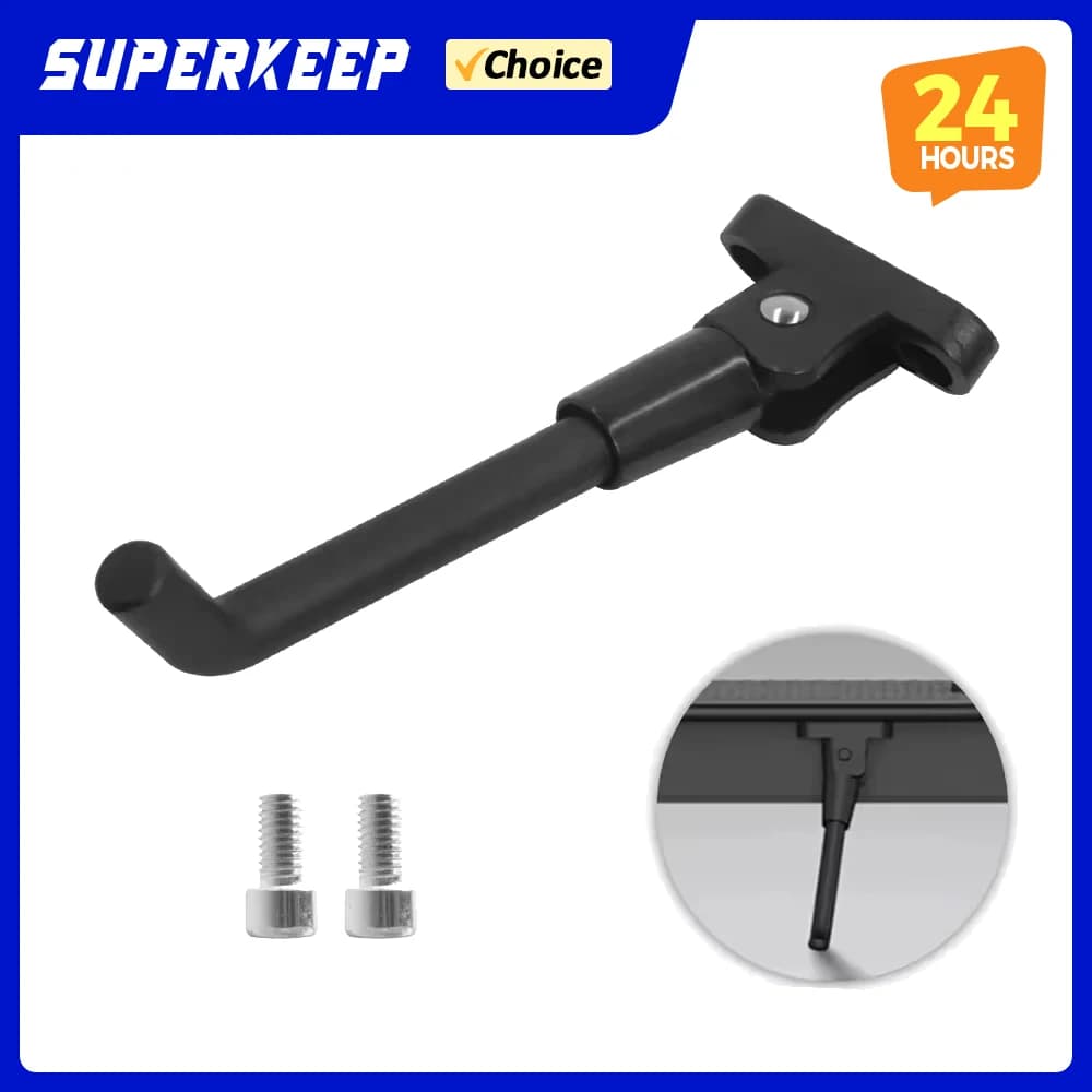 Supporto per piede di aggiornamento per Xiaomi M365/Pro Scooter elettrico Supporto per piede per scooter elettrico pieghevole Cavalletto per parcheggio