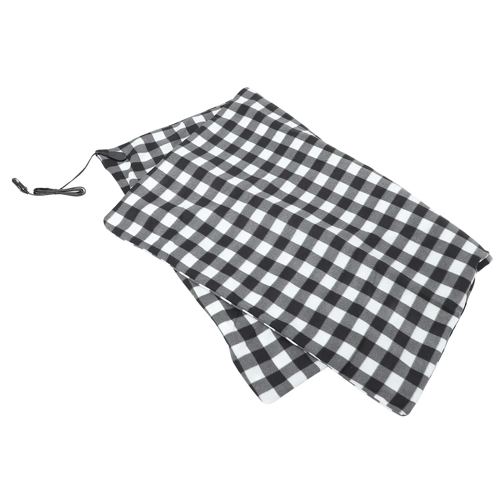Coperta Riscaldante Elettrica per Auto 12V, Staccabile e Lavabile, Coperta da Viaggio con Prestazioni Stabili, Riscaldamento Rapido e Automatico