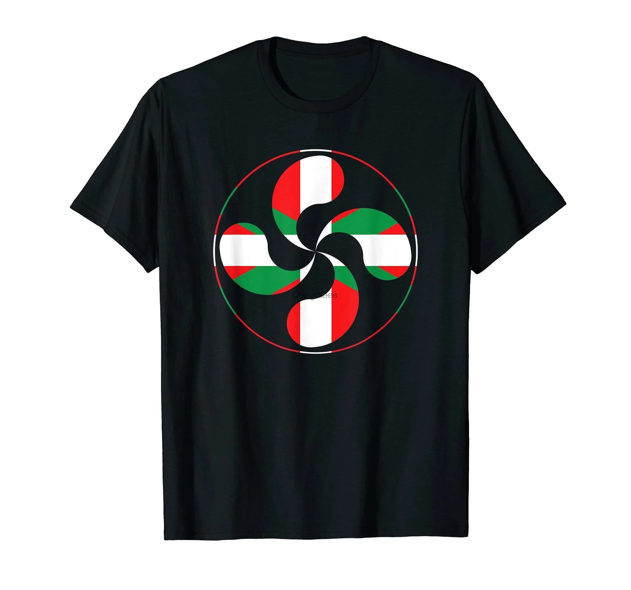 Spain T-Shirt 2024 men clothing Basque Lauburu Country Cross Ikurrina Euskal Herria Eu my body my choice graphic t shirts