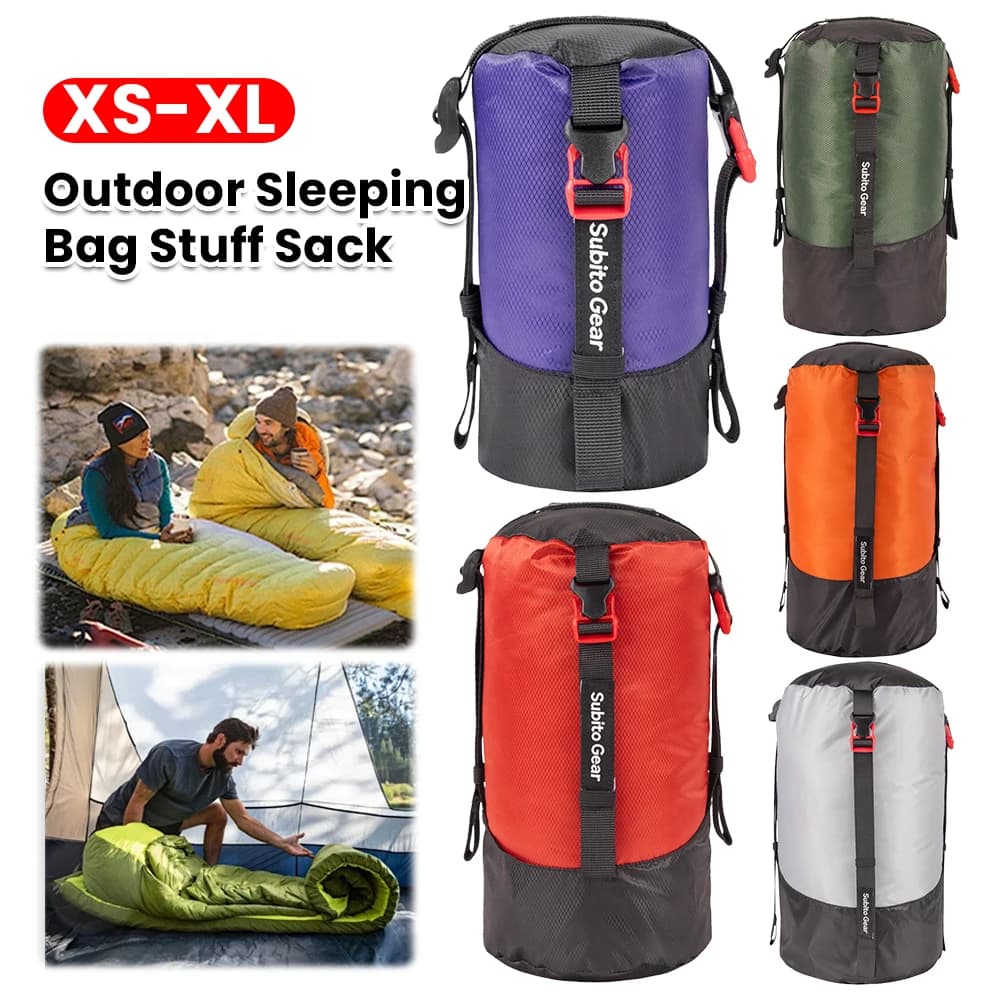Waterproof 1L-25L Polyester 70D Compression Bag for Pele Bags, Padded Jackets and Camping Equipment