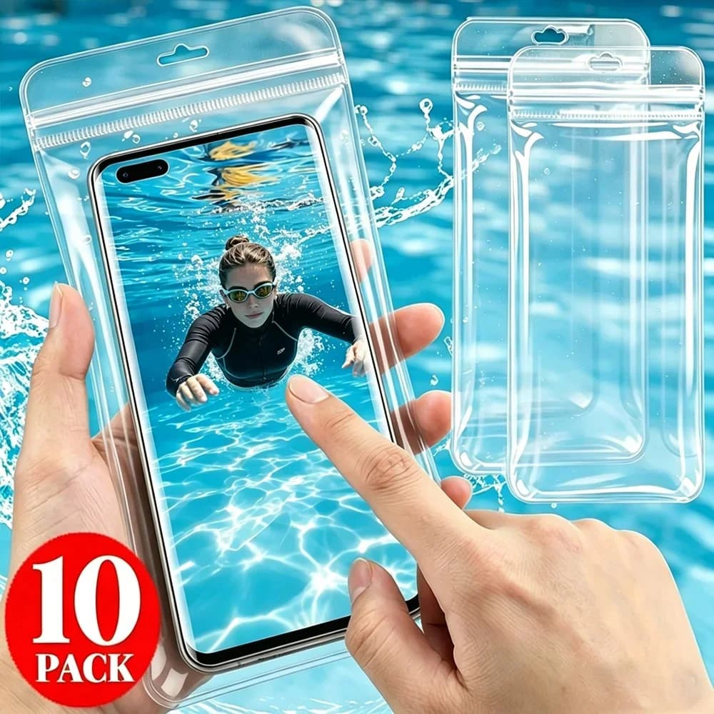 Swimming Waterproof Phone Case Waterproof Bag Large Capacity Mobile Phone Pouch Rainproof Cover for iPhone Samsung Xiaomi Huawei