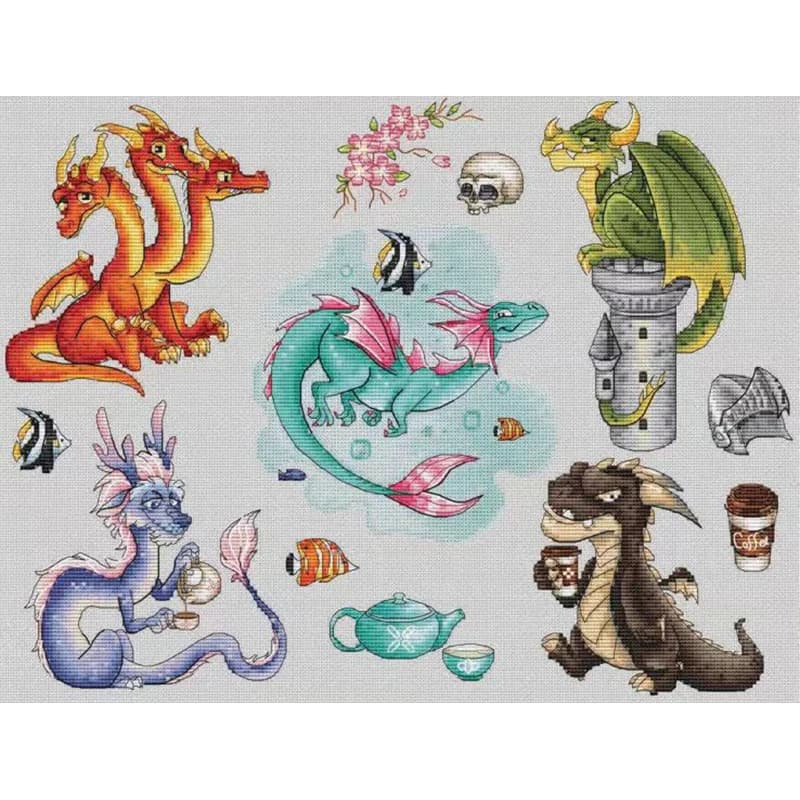 11037 Cross Stitch Kits Embroidery Cross-stitch Stich Diy Cross Stitch Set Cross Stitch Complete Kit Punch Needle Arts & Craft