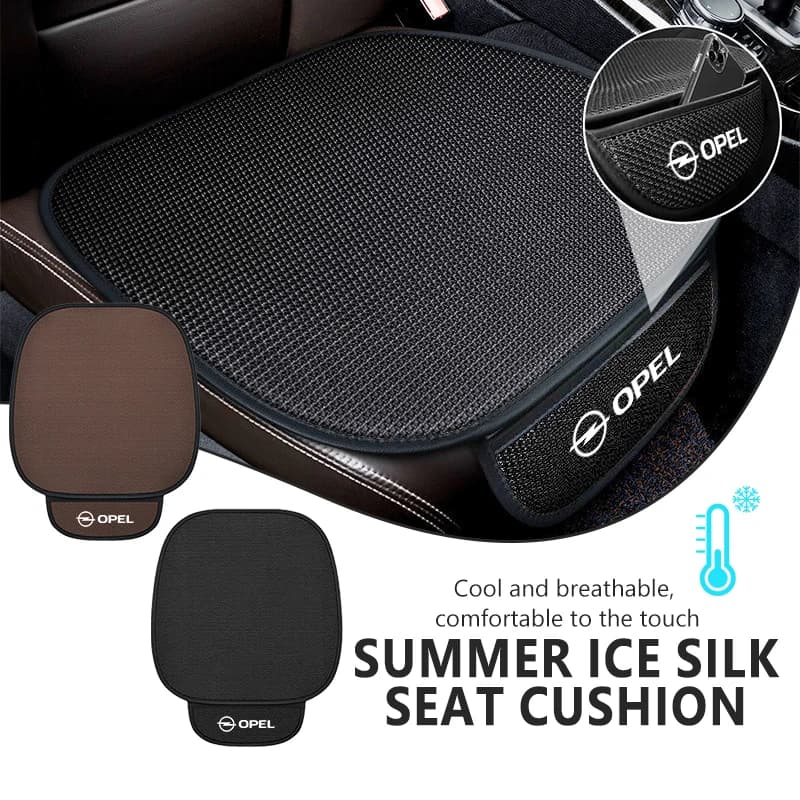 Ice Silk Car Seat Cover Summer Breathable Car Seat Cushion Protector For Opel Insignia Astra G J F K Vectra C H Corsa C B D