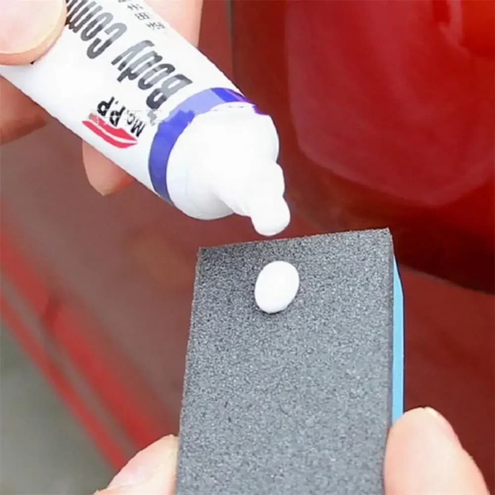 2/4 pezzi Kit di lucidatura per riparazione di graffi di cera per Auto rettifica automatica crema antigraffio per la cura della vernice pulizia dello smalto per Auto
