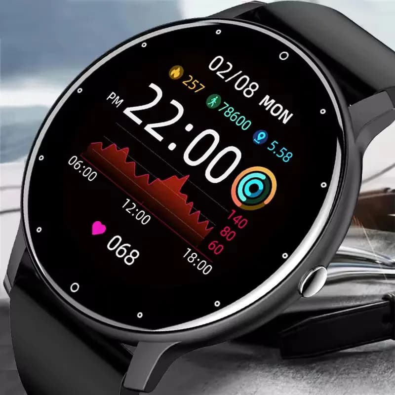 2025 New SmartWatch Man Woman Wireless Charger Sports Waterproof Watches Heart Rate Blood Pressure Smart Watch