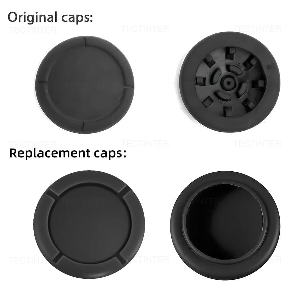 Anti Slip 3D Thumbstick Replacement Caps 2/4PCS for Switch OLED Lite Controller Joystick Grip Repair Parts Kit Set Case