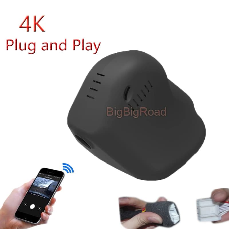 4K Plug And Play Per Jeep Cherokee 2019 2020 Versione Bassa Videoregistratore Per Auto Wifi DVR Dash Cam Telecamera FHD 2160P