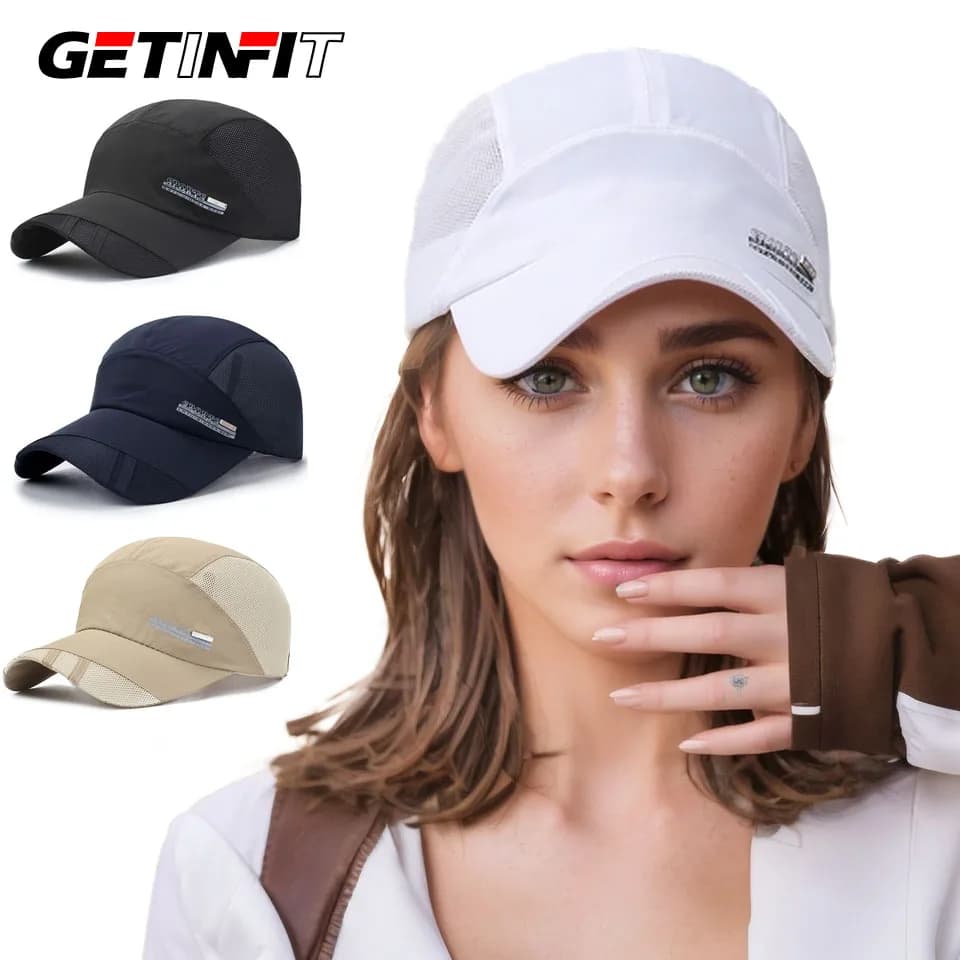 Cappello da Sole GETINFIT, Protezione UV, Leggero e ad Asciugatura Rapida, per Sport all'Aperto, Viaggi e Shopping, Unisex