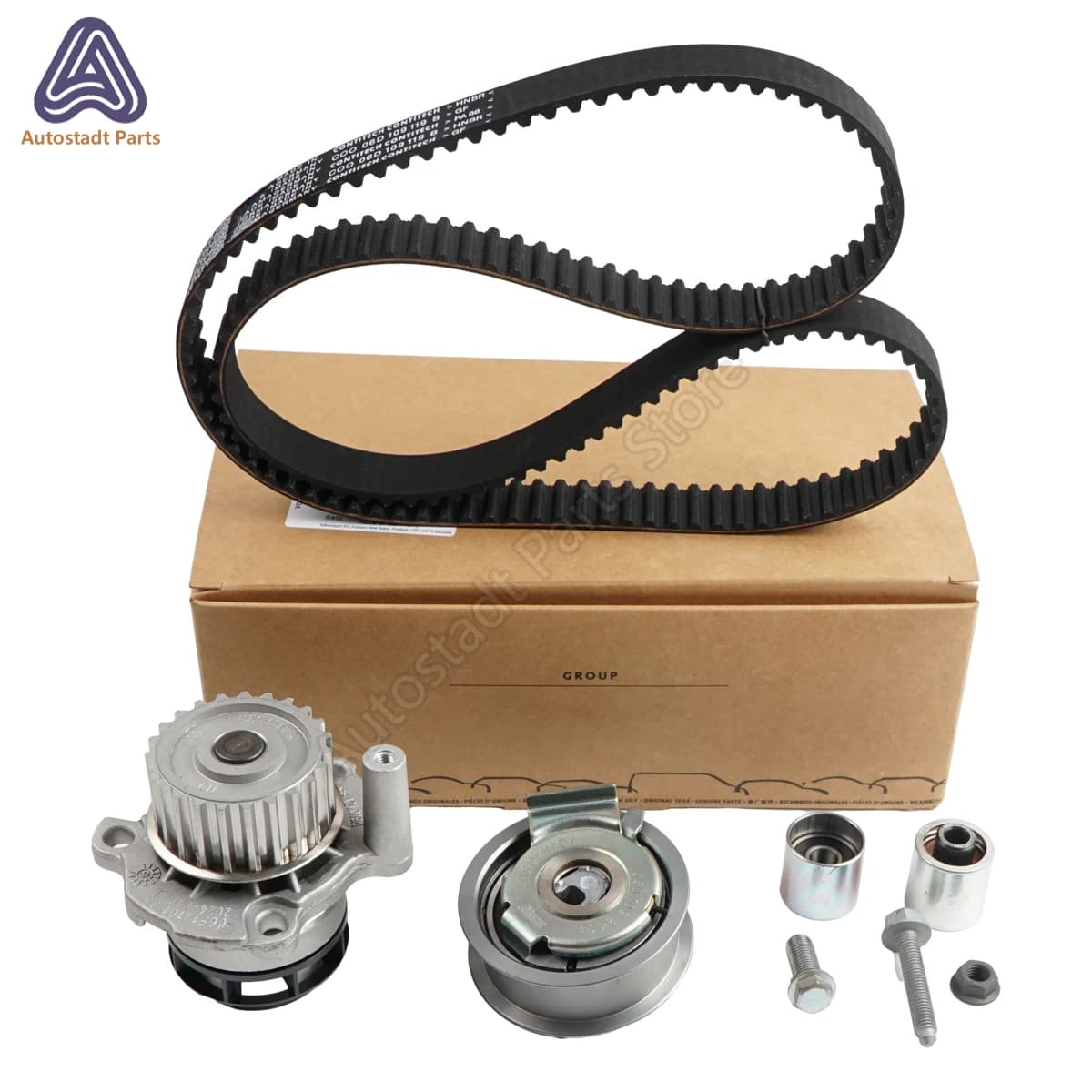 Kit Cinghia Distribuzione Pompa Acqua Tendicatena 06F198119A per TT A6 Eos Jetta Leon 06F121011 06D109119B 06D109243B 06D109244E 06B1