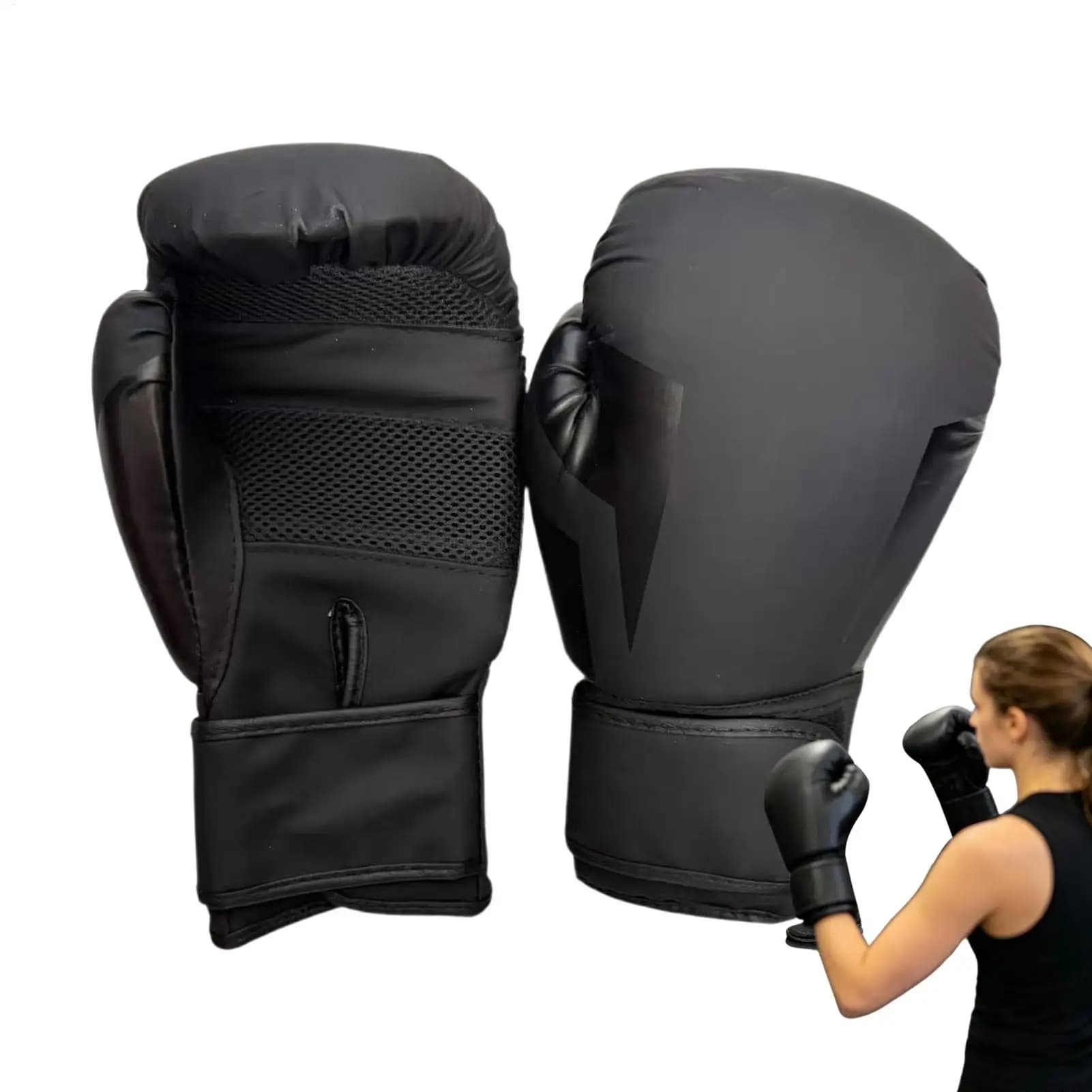 Boxing Gloves 12 Oz Punching Training Exercise Equipment Punching Bag Training Gloves For Men Women Family Gym Studio Home