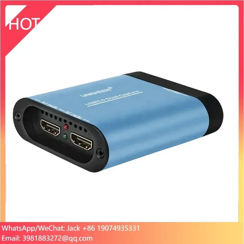UC3300H Zoom Gioco Streaming Trasmissione in diretta 1080P OBS VMix Wirecast Xsplit USB SDI VIDEO CAPTURE Card Box Grabber Dongle