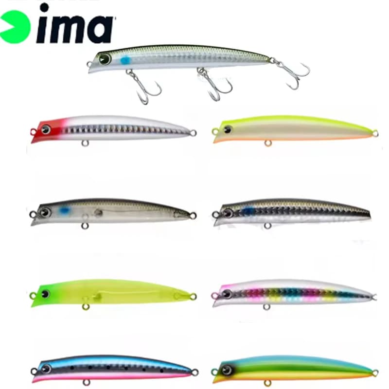 Giappone importato IMA lancio lungo galleggiante Mino Mimic Bait Komomo superficie esca dura lancio lungo pesca alla traina attrezzatura esca da pesca