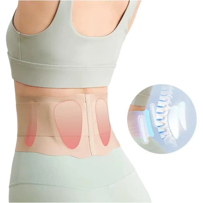 Unisex Sports Slimming Abdominal Trilly Support for Plastic Life Relieves Low Back Pain Comfortable and Breathable Waist Adjustable
