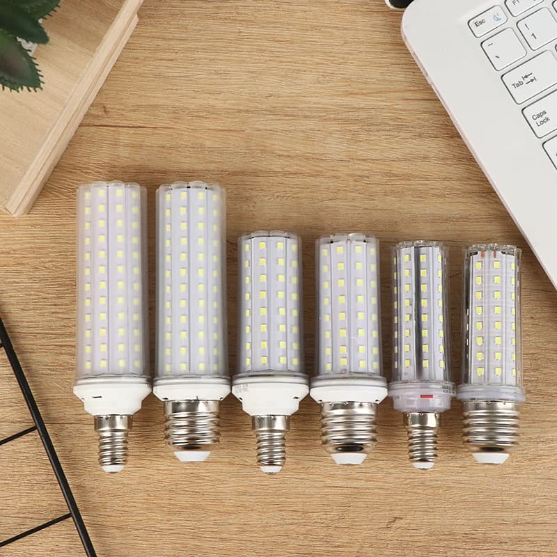 White 6000K E27 E14 18W 20W 30W LED Lamp Corn Bulb AC85-265VNo Flicker 2835 SMD LED Candle Bulb Corn Lamp Light Bulbs Home Light