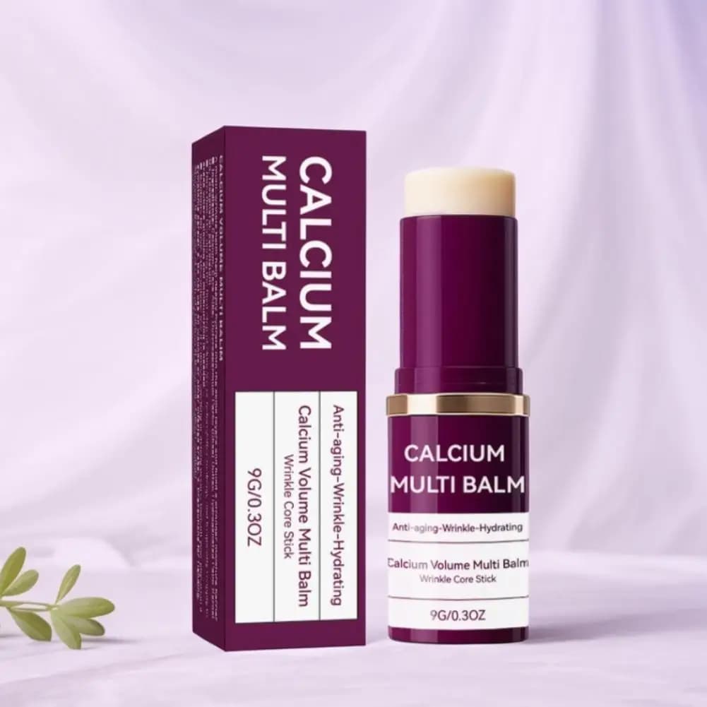 1/2/5PCS Calcium Volume Multi Balm Stick, Collagen Moisturizing Stick Cream For Face Anti Rugs Hydrating For Eyes Neck Skin Care