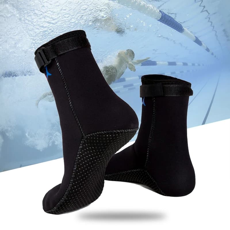 3mm Neoprene men teenagers socks dive anti-scratch anti-slip sports shoes in water Scuba Snorkeling surf swim boots