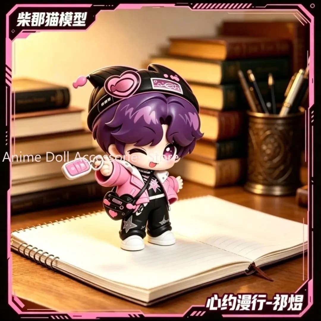 New Anime Love and Deepspace Rafayel‌ Cosplay PVC Action Figure Desktop Ornaments Cartoon Props Birthday Gift