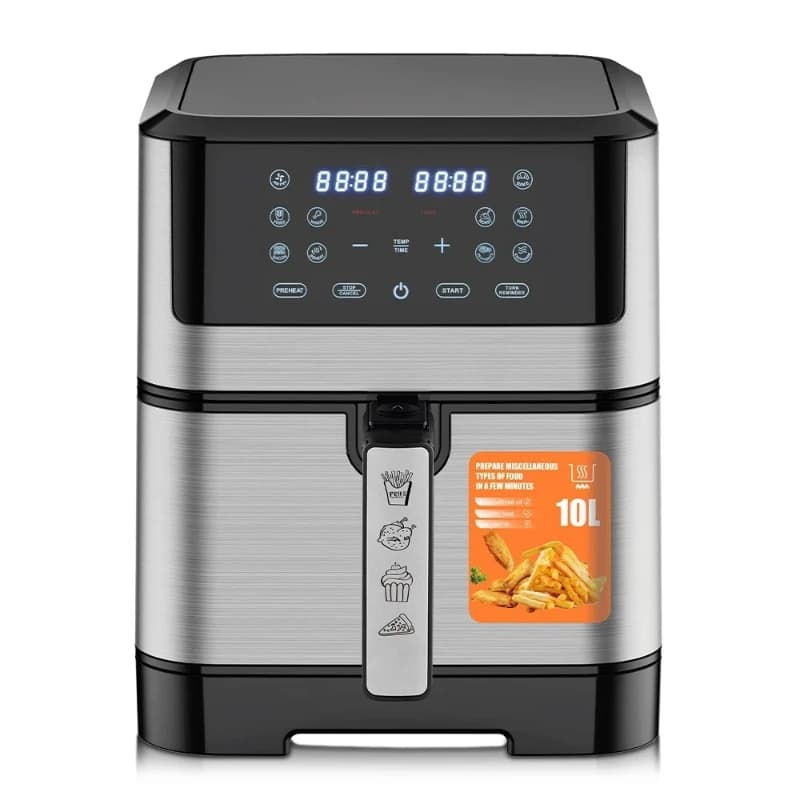 8 Liter Smart Digital Home Multifunctional Air Fryer Easy Cleaning Fryer