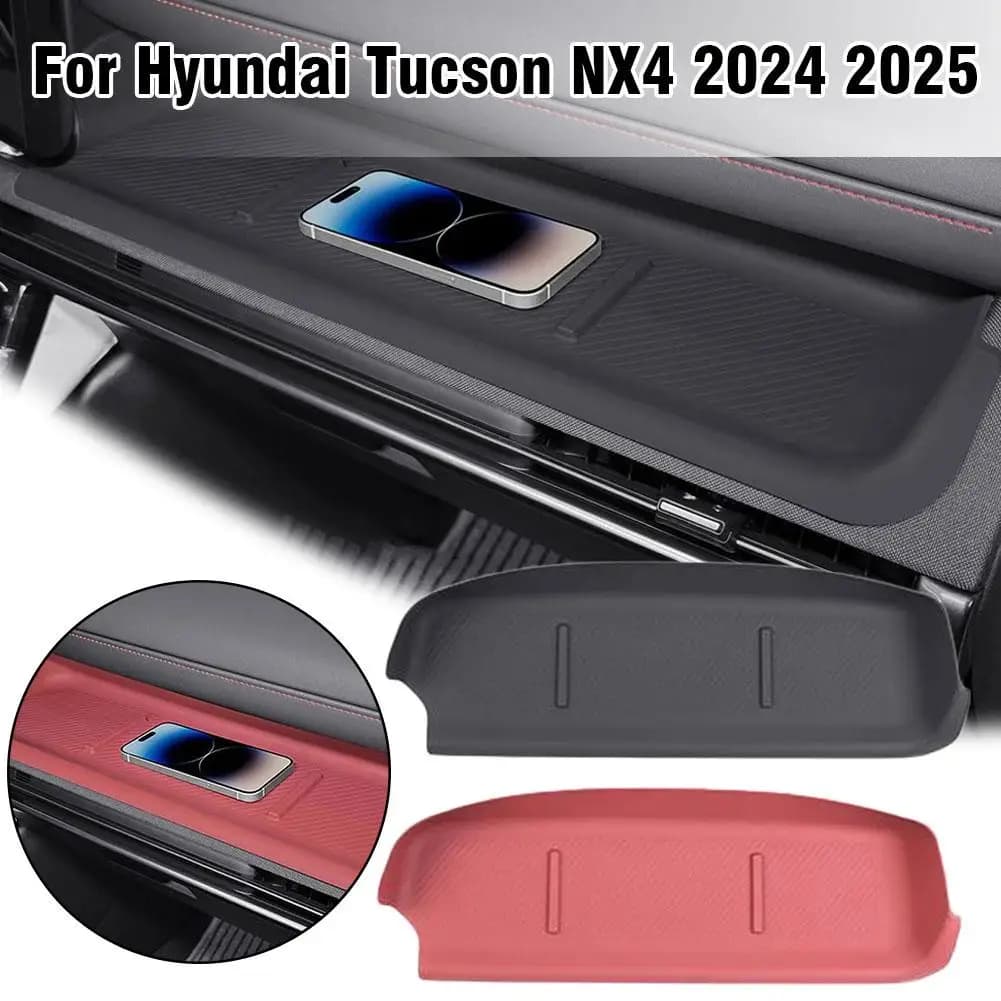 Tappetino Protettivo in Silicone per Cruscotto Hyundai Tucson NX4 2024 2025, Prodotto Decorativo per Interni Auto Modificati, Anti-Graffio H2G3