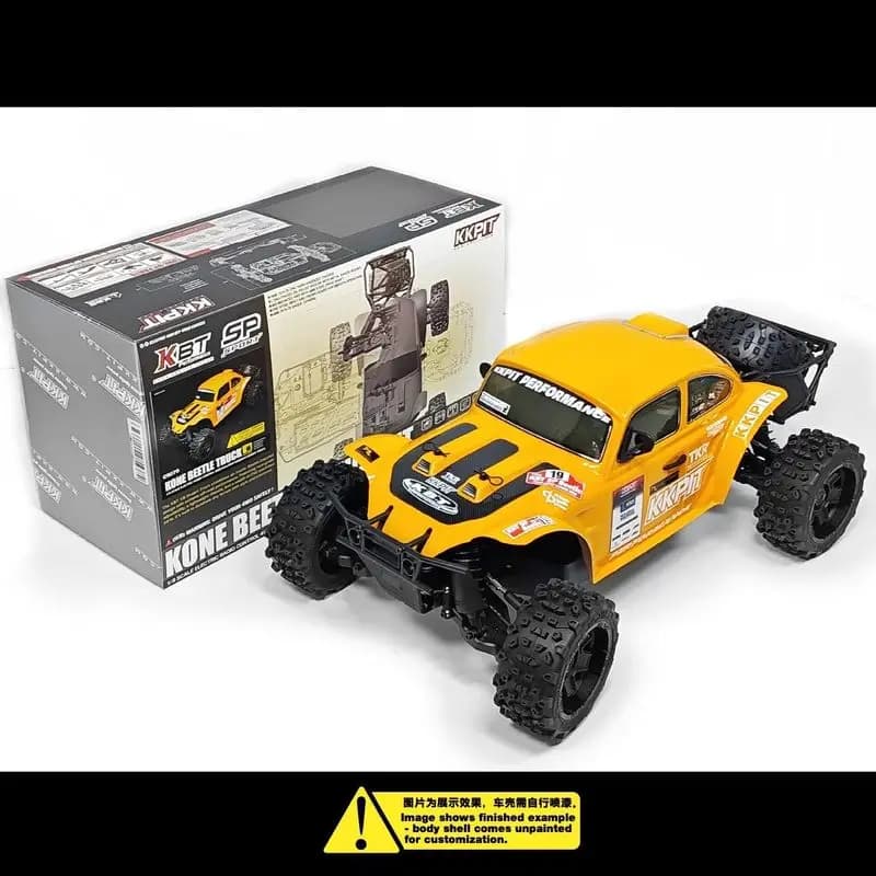KKPIT KBT SP 1/8 Kone Beetle Telecomandato Elettrico ad Alte Prestazioni 4WD Desert Off Road Truck RC Modello di Auto con Telaio Giocattolo Regalo per Ragazzi
