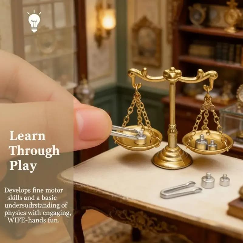 a ✔ Miniature scale Model 1/12 for Doll House, Mini Scale for Micro Scenes and Photo Objects