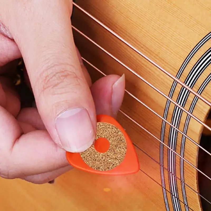 Impugnature per plettro per chitarra 20 pezzi Impugnature per plettri per basso Impugnatura per plettro per chitarra antiscivolo per basso