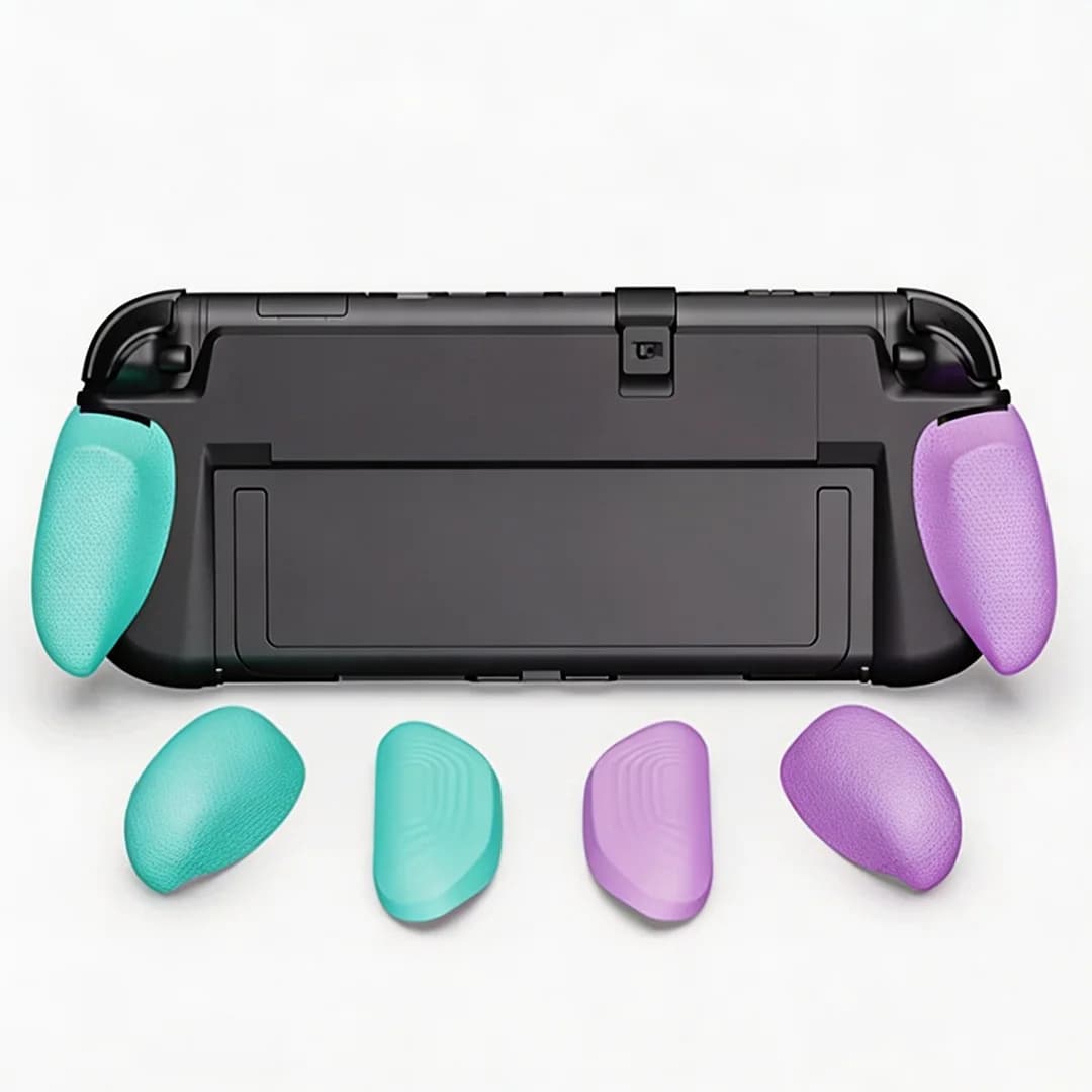 Accessori per Console Nintendo Switch 2, Stile Savage Raven 2026 NeoGrip con Impugnatura Ergonomica Sostituibile e Custodia Protettiva