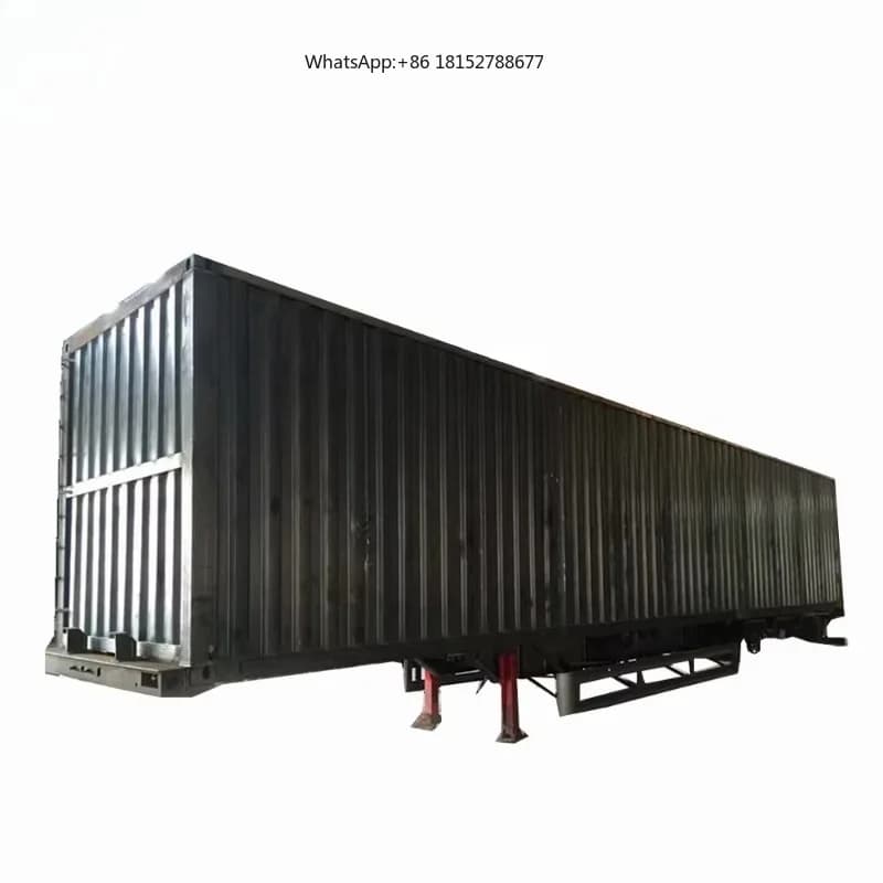 Large Enclosed Car Box Trailer Truck Hauler Plastic Storage Box for Trailers