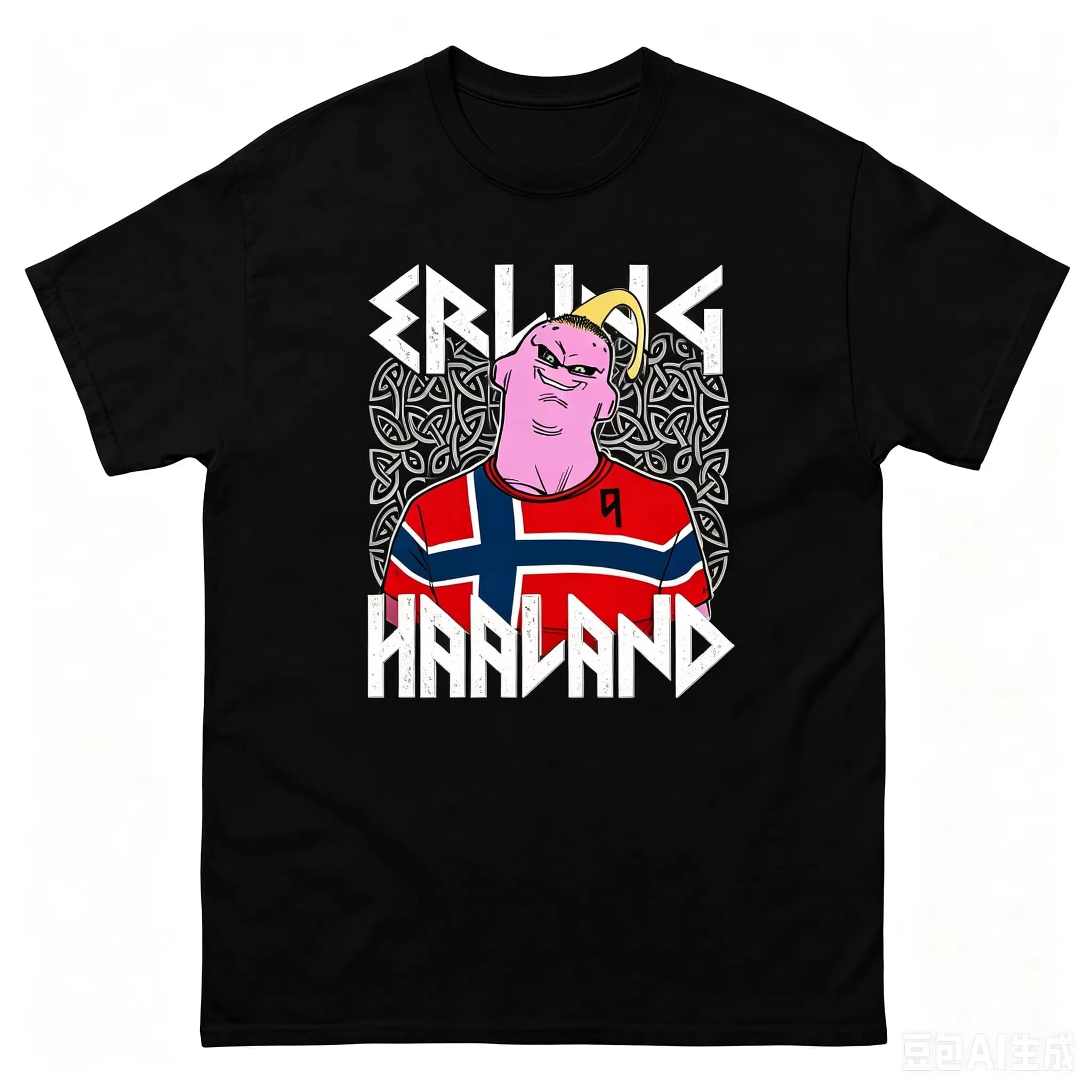Norway Erling Haaland Meme 2026 Football Fan T-Shirt Cotton Men's and Women's Y2k Popular T Shirt Summer New Casual Tee