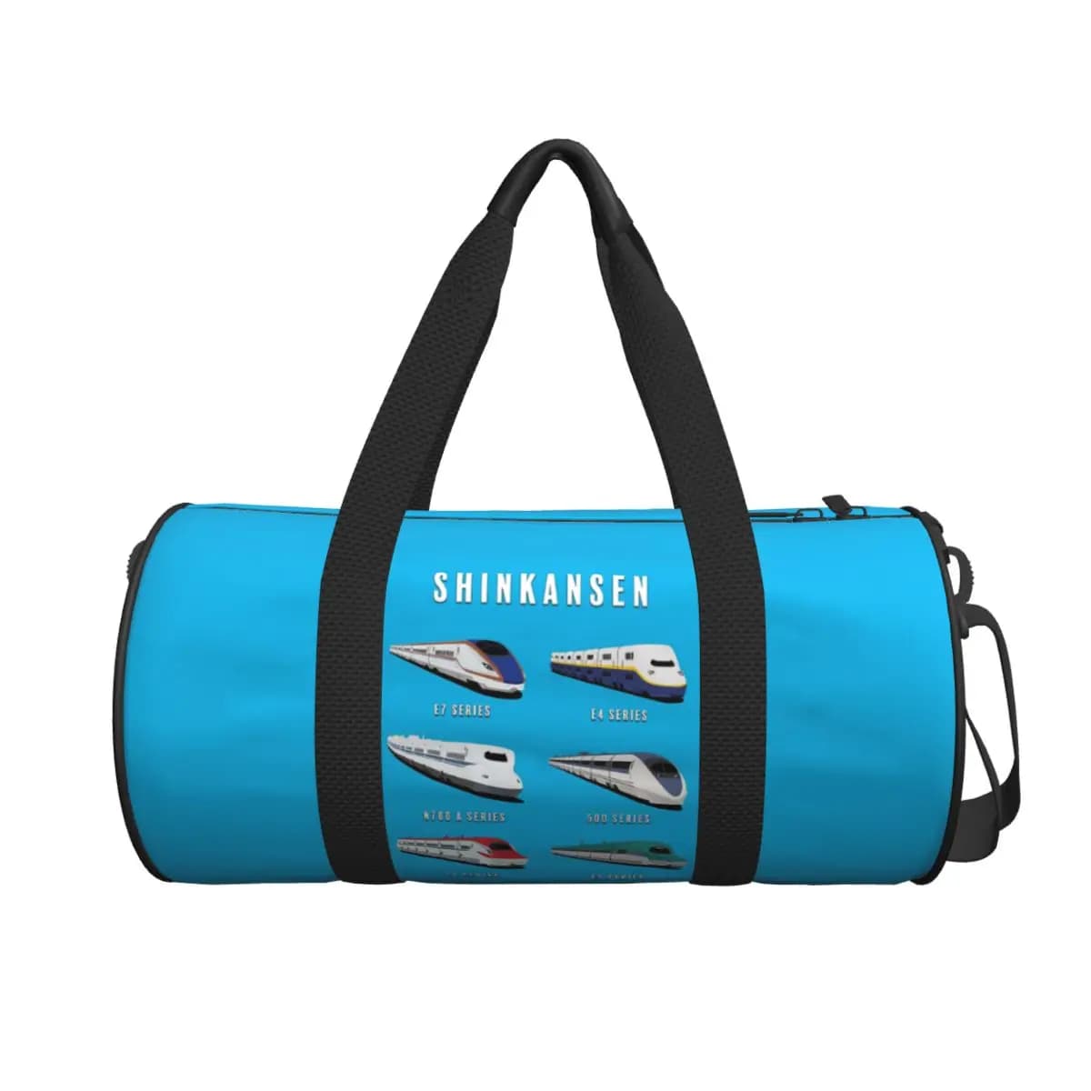 Treni proiettili giapponesi Shinkansen Borsone grande da palestra Borsone multifunzionale Borse da viaggio Borse Borsa da fitness
