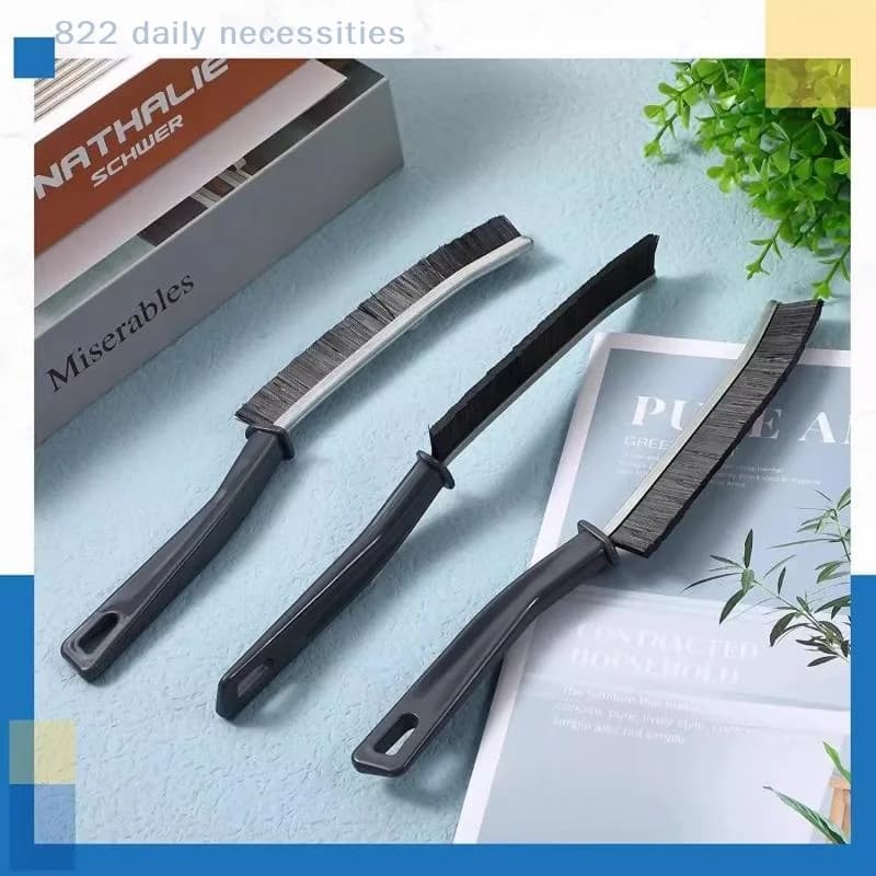 1PC Cleaning Brush Hard-Bristled Stiff Angled Bristles Tile Bathroom Kitchen Toilet Crevice Cleaning Brush For Cleaning Tool