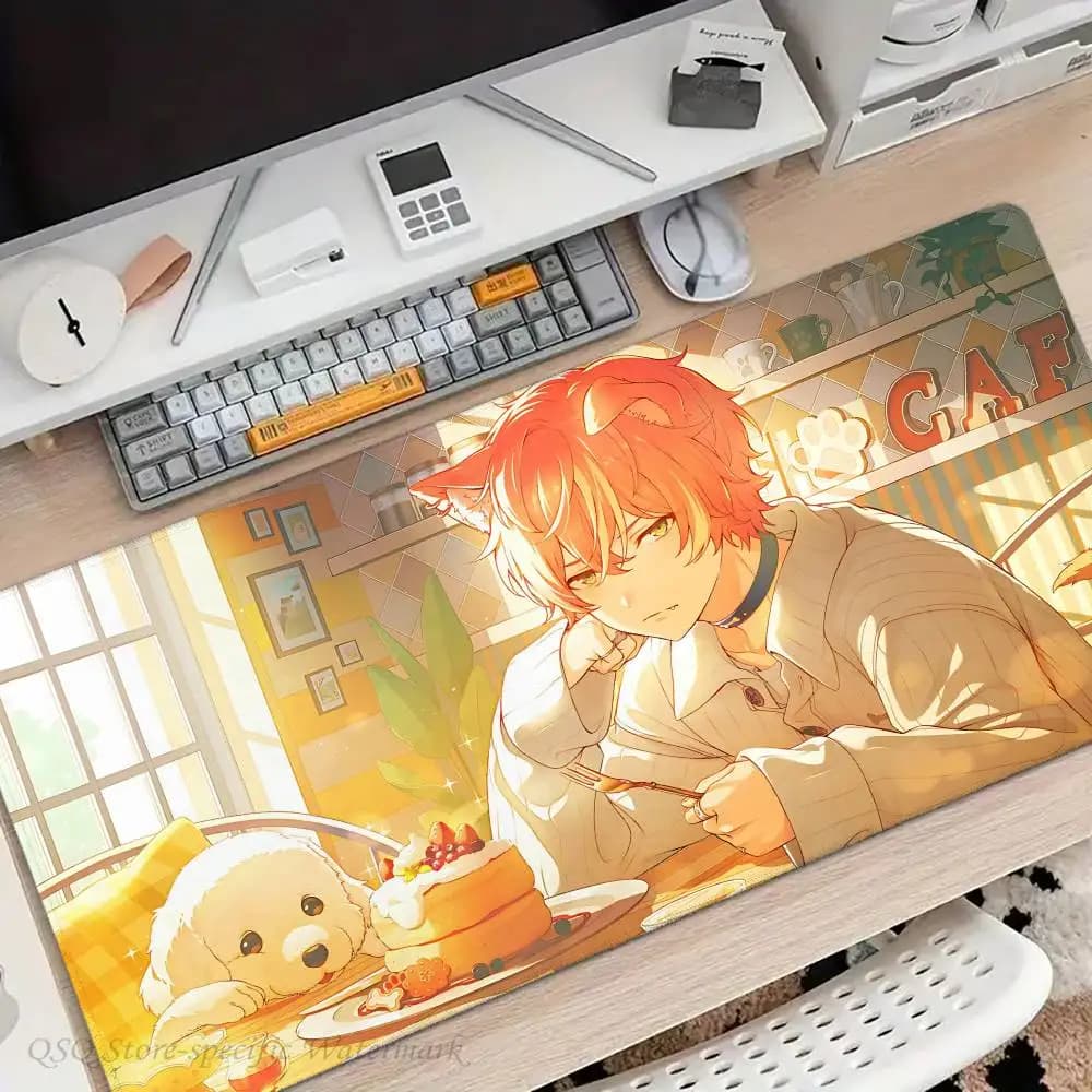 Akito Shinonome Animation P-Project Sekai Mousepad Mouse Mat Desk Mat With Pad Gaming Accessories Prime Gaming XXL Keyboard Pa
