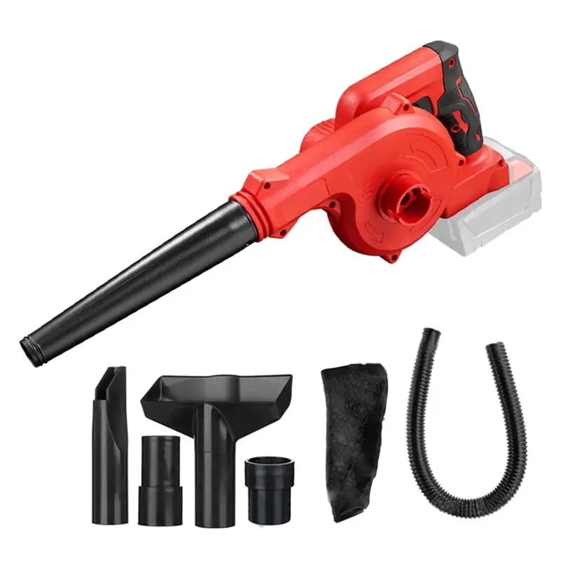 ABWR-Soffiatore Elettrico Portatile a Batteria al Litio, Asciugacapelli Elettrico, Piccolo Soffiatore per Polvere, Aspiratore Domestico