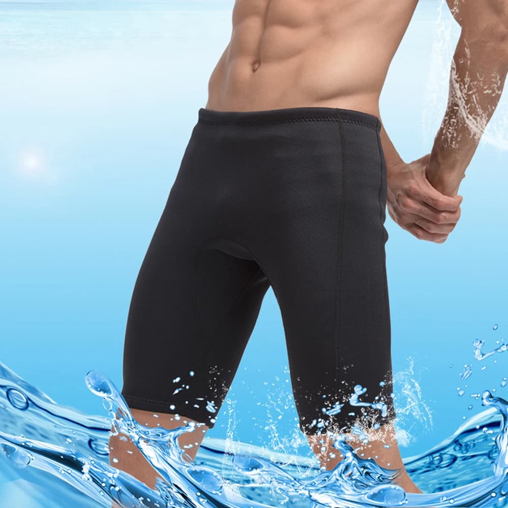 3mm Neoprene Wetsuit Shorts Men's Swimming Trunks Diving Pants Water Sport Underwear Swimsuit Bottom Men Swimming Wet Suits
