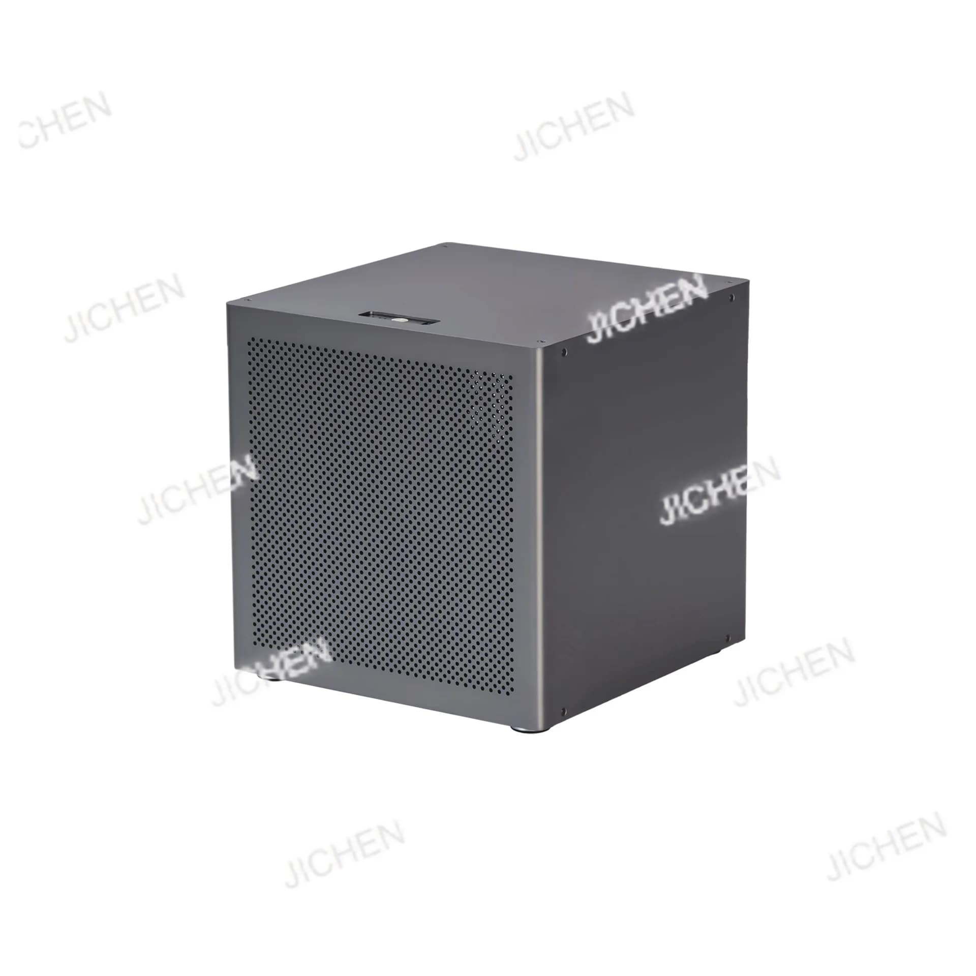 Chassis NAS a 6 dischi Anodo da 2 mm Scheda principale MATX in alluminio Server di accumulo di energia ATX
