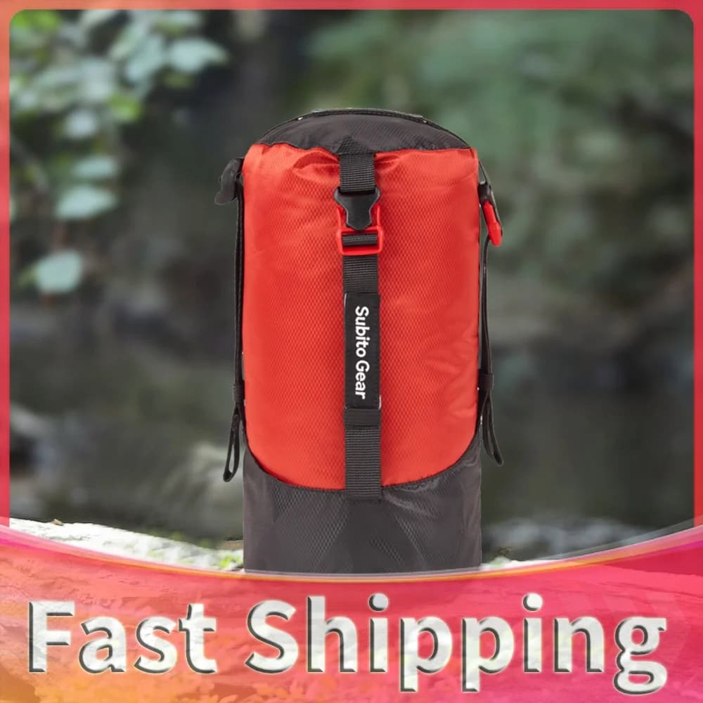 Outdoor Sleeping Bag Stuff Sack Multi-Purpose Camping Sleeping Bag Compression Pack Large Capacity Space Saving for Down Jackets