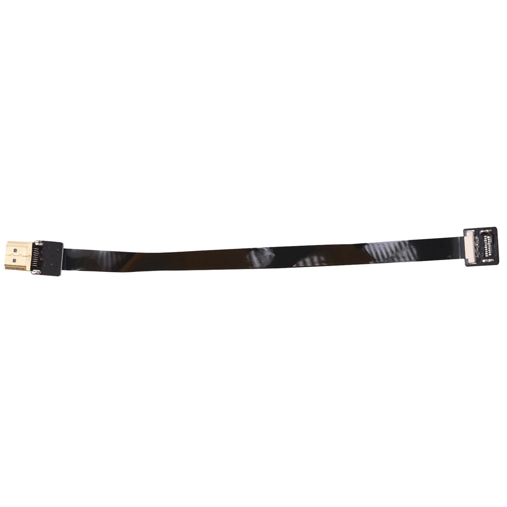 A65I Fpv Hdmi Male A Up Angle 90D Hdmi Male Hdtv Fpc Cable Flat for Fpv Hdtv Multicopter Air Photography 20Cm