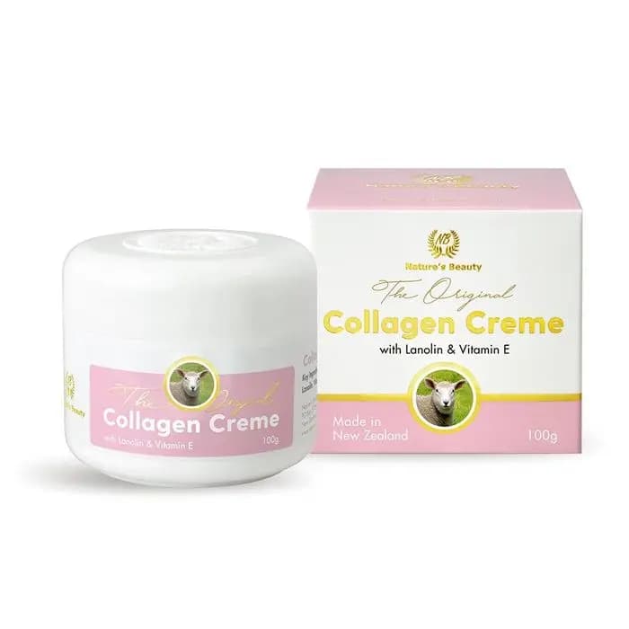 New Zealand Natures Beauty Collagen VE Cream, anti-wrinkle and moisturizing for youthful skin