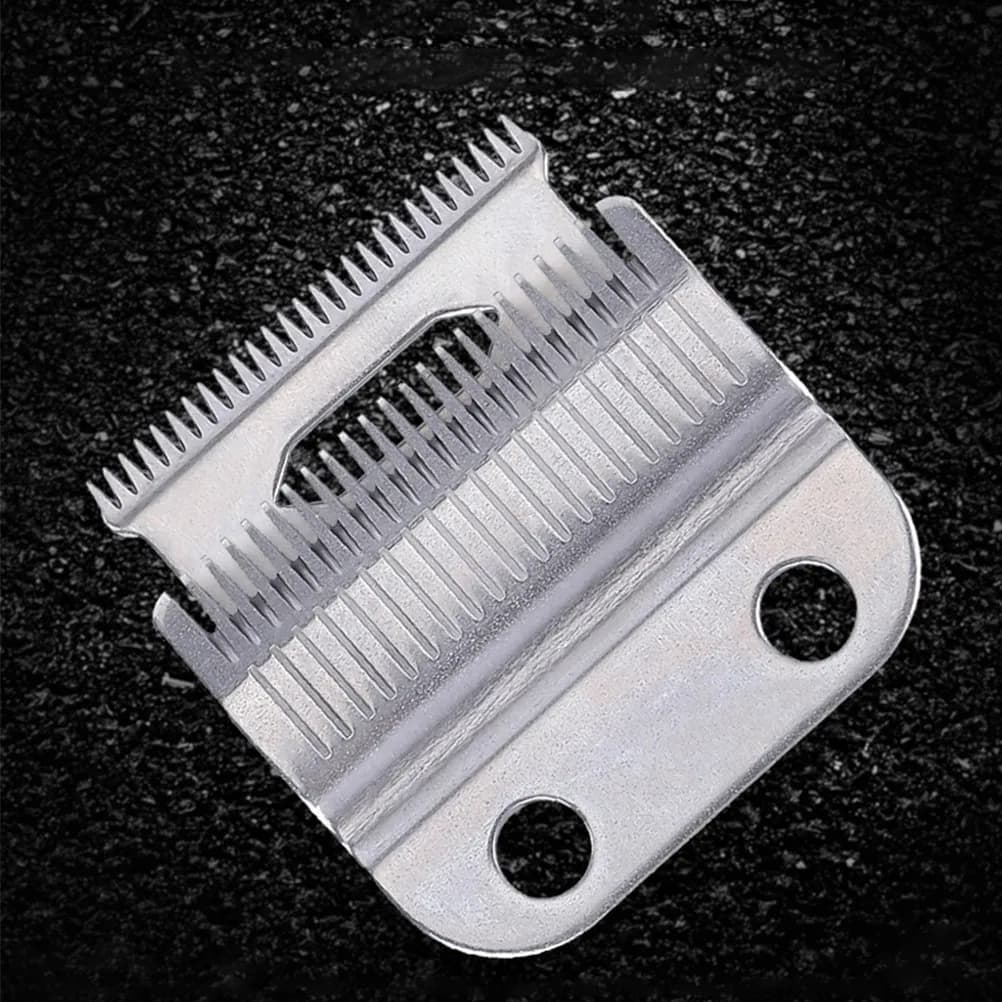 1Set Hair Trimmer Replacement Heads Smooth Stainless Steel Electric Clipper Blades Portable Taper Beard Trimmer Hair Cutting