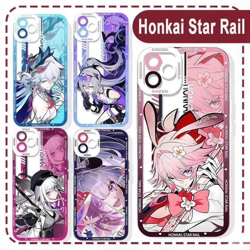 Custodia per telefono Honkai Star Rail Evanescia Yao Guang Sparkle per Xiaomi Redmi Note 15 14 13 12 Pro Plus 12S A5 15C 14C 13C 12C