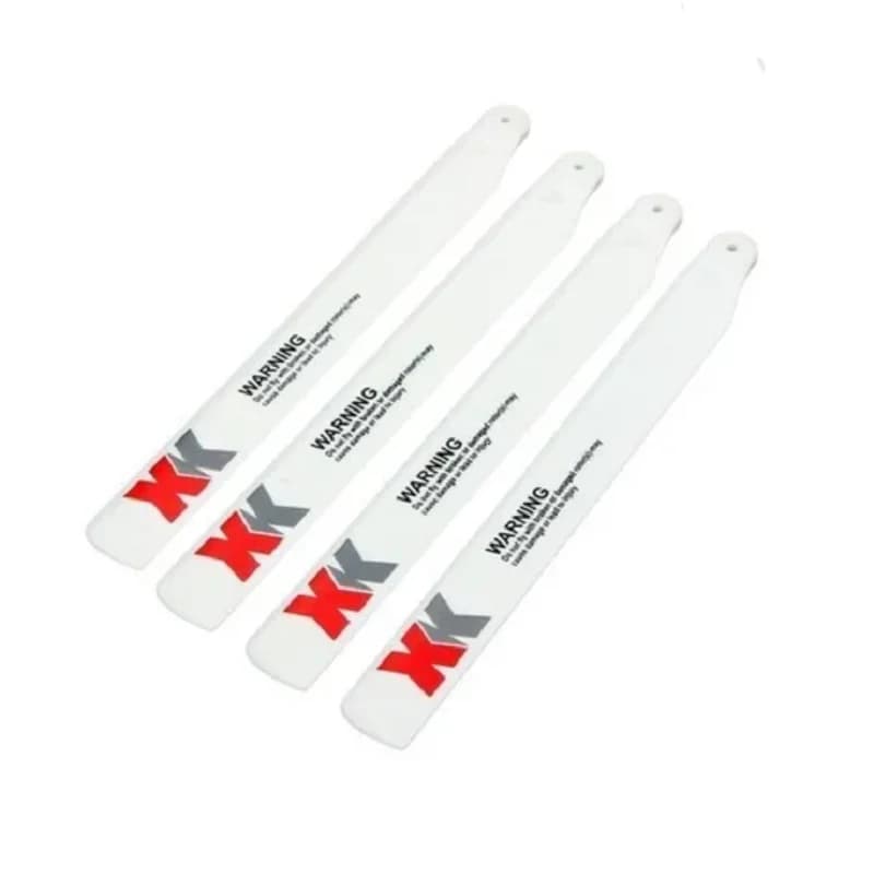 4 Pz/set Eliche Lama Principale per XK K124 EC145 6CH RC Elicottero Pezzi di Ricambio Accessori Elica XK.2.K124.005