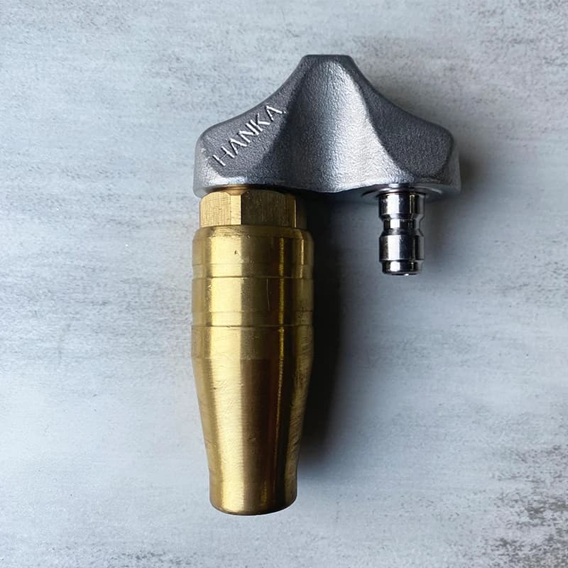050 Ugello turbo inverso ad alta pressione con tubo di scarico fognario a connessione rapida da 1/4" Sbloccare gli accessori per idropulitrice per la pulizia
