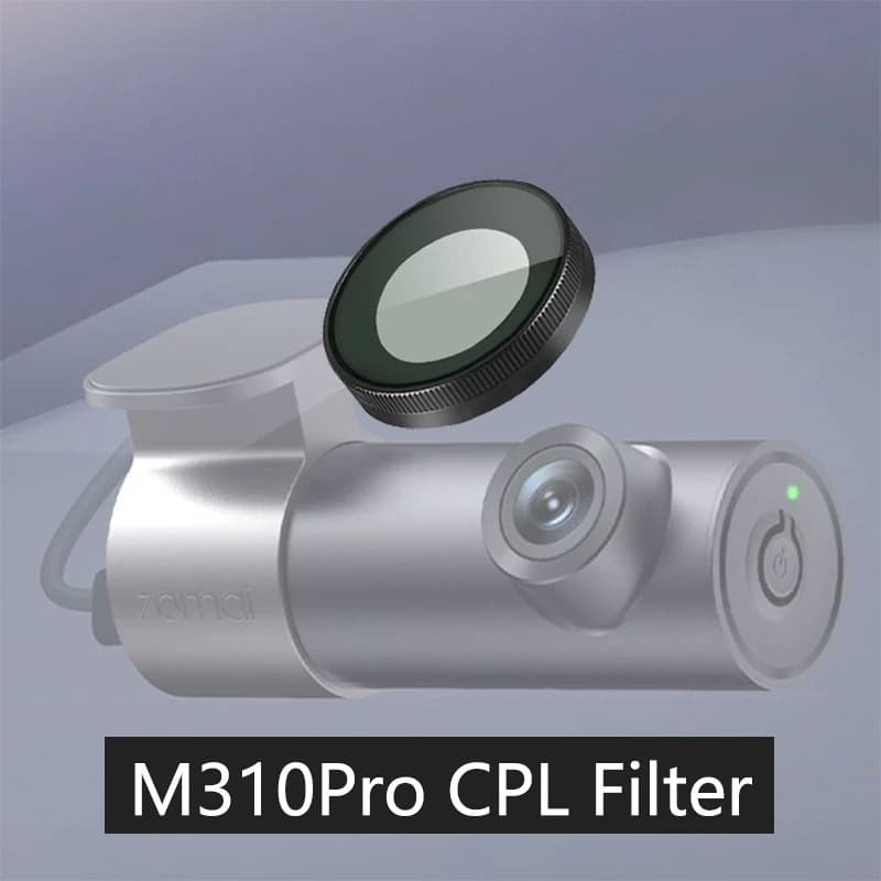 for 70mai Dash Cam M310 Pro 2k HD Dust protection Anti-reflective CPL filter