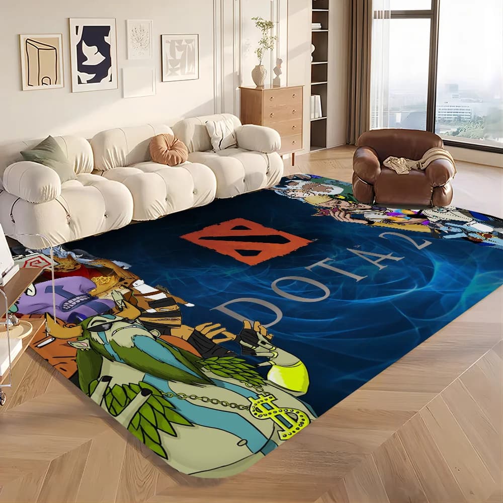 DOTA 2 tappetino Anime tappetino da bagno tappetino da bagno in stile nordico zerbino per la casa tappetini da bagno tappetino da bagno camera da letto zerbino di benvenuto
