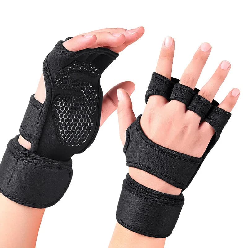 Women's Weight Lifting Gloves Wrist Protective Gloves for Hand Fitness Sport Cycling Gym Gloves for Gymnastics