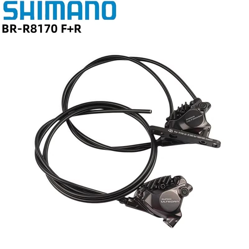 Shimano ULTEGRA R8170 Freno A Disco Idraulico 800mm 1500mm/1000mm 1700mm Pinza Freno Spina Diretta Bici Da Strada Bicicletta Parti di Ciclismo