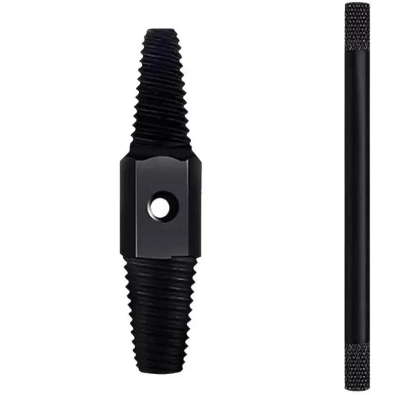 Set di Estrattori per Viti di Rubinetti a Doppia Testa, per Rimuovere Fili Rotti e Danni ai Tubi dell'Acqua, Set di Attrezzi per Idraulica