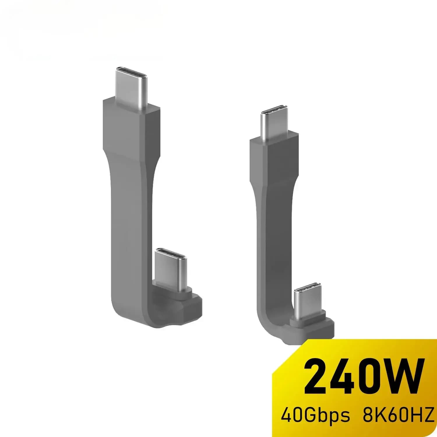 240 W Video 8K Quick Charging USB4 USB C Cable 40 Gbps for iPhone 16 15, iPad, SSD, Hub Thunderbolt 4/3