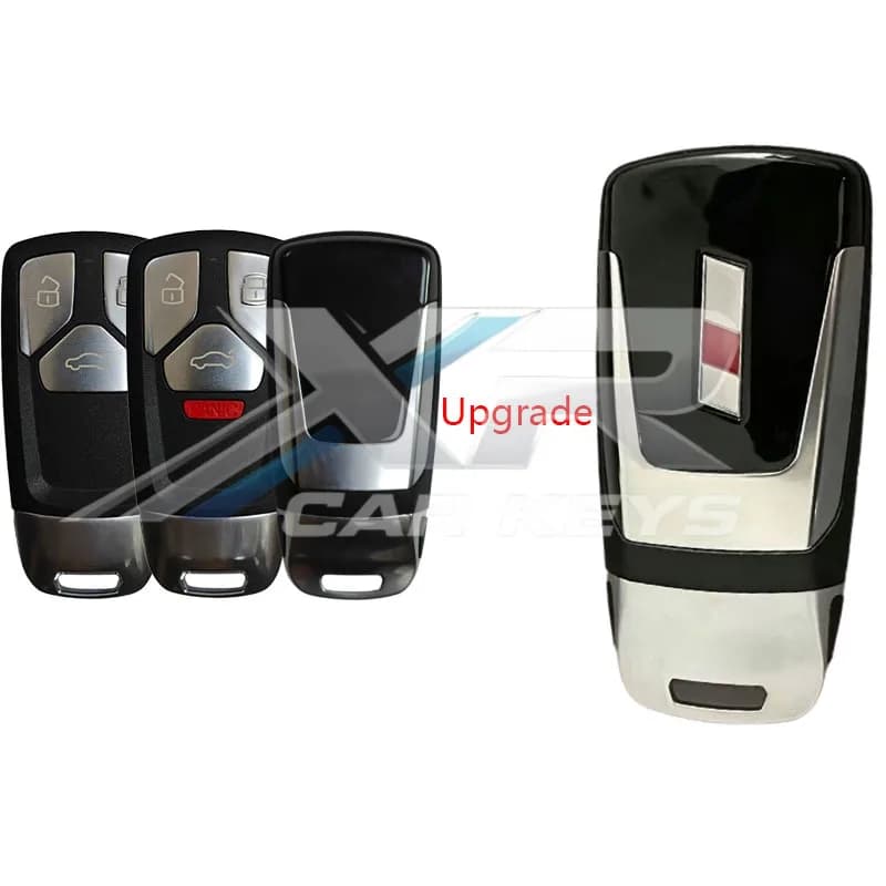 Modified Upgrade S RS Smart Remote Car Key Shell Replacement For Audi A4 A5 A4L S4 S5 Q3 Q5 Q7 TT 2017-2019